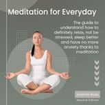 Meditation for Everyday, Andrea Ross