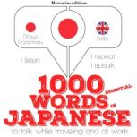 1000 essential words in Japanese, J. M. Gardner