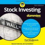 Stock Investing For Dummies 5th Edition, Paul J. Mladjenovic