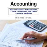 Accounting How to Calculate Rollover Risks, Credit, Leasebacks, and Other Financial Variables, Gerard Howles