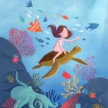 Moon girl in the underwater kingdom, Marina B
