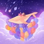 The whale who flew in the clouds, Marina B
