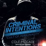 Criminal Intentions Season One, Epis..., Cole McCade