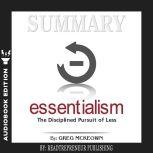 Summary of Essentialism The Discipli..., Readtrepreneur Publishing