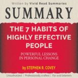 SUMMARY The 7 Habits of Highly Effec..., Vivid Read Summaries