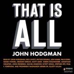 That Is All, John Hodgman