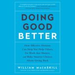 Doing Good Better, William MacAskill