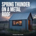 Spring Thunder on a Metal Roof, Ambient Rest Audio