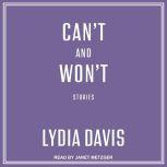 Cant and Wont, Lydia Davis