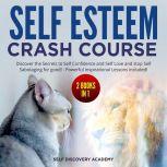 Self Esteem Crash Course  2 Books in 1: Discover the Secrets to Self Confidence and Self Love and stop Self Sabotaging for good! - Powerful inspirational Lessons included!, Self Discovery Academy