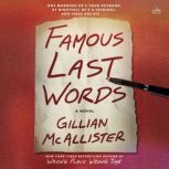 Famous Last Words, Gillian McAllister