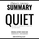 Summary: Quiet by Susan Cain, Dean's Library