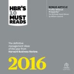 HBRs 10 Must Reads 2016, Marcus Buckingham