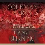 I Want Burning, Coleman Barks