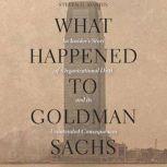 What Happened to Goldman Sachs An Insiders Story of Organizational Drift and Its Unintended Consequences, Steven G. Mandis