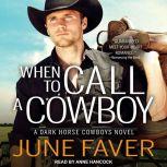 When to Call a Cowboy, June Faver