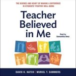 Teacher Believed in Me, David K. Hatch