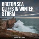 Breton Sea Cliffs in Winter Storm, Ambient Rest Audio