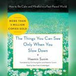 The Things You Can See Only When You Slow Down How to Be Calm and Mindful in a Fast-Paced World, Haemin Sunim