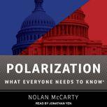 Polarization, Nolan McCarty