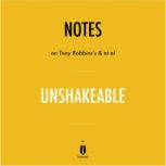 Notes on Tony Robbinss  et al Unsha..., Instaread