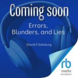 Errors, Blunders, and Lies, David S Salsburg