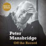 Off the Record, Peter Mansbridge