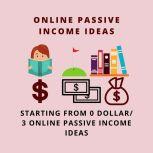 ONLINE PASSIVE INCOME IDEAS STARTING WITH 0 ZERO HOW TO START WITH AN ONLINE BUSINESS FROM 0 DOLLAR, Parshwika Bhandari