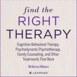 Find the Right Therapy, Rebecca Shiner