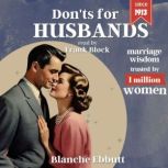 Donts for husbands, Blanche Ebbutt
