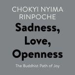 Sadness, Love, Openness The Buddhist Path of Joy, Chokyi Nyima Rinpoche