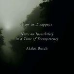 How to Disappear, Akiko Busch