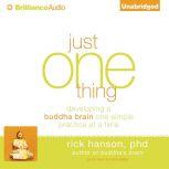 Just One Thing Developing a Buddha Brain One Simple Practice at a Time, Rick Hanson, Ph.D.