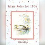 Nature Notes for 1906, Edith Holden