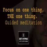 Focus on one thing, THE one thing. Gu..., STUART NEWMAN