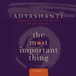 The Most Important Thing, Volume 2, Adyashanti