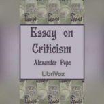 An Essay on Criticism, Alexander Pope