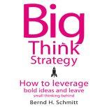 Big Think Strategy, Bernd H. Schmitt