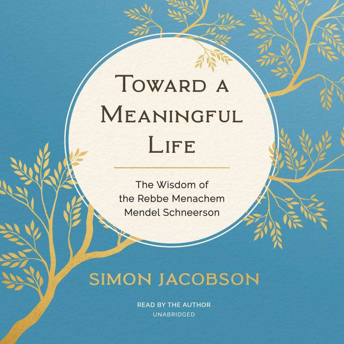 Toward a Meaningful Life, Simon Jacobson