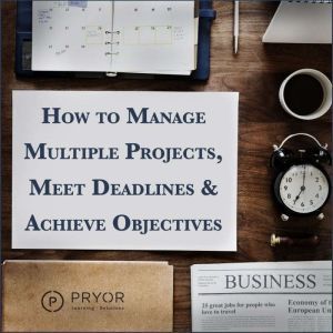 How to Manage Multiple Projects  Mee..., Pryor Learning Solutions