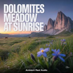 Dolomites Meadow at Sunrise, Ambient Rest Audio