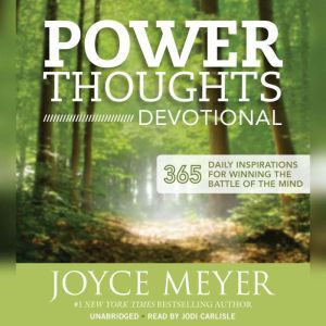 Power Thoughts Devotional: 365 Daily Inspirations for Winning the Battle of the Mind, Joyce Meyer
