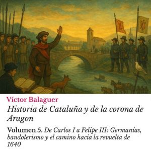 Historia de Cataluna y de la corona de Aragon: Volumen 5: De Carlos 1 a Felipe 3: Germanas, bandolerismo y el camino hacia la