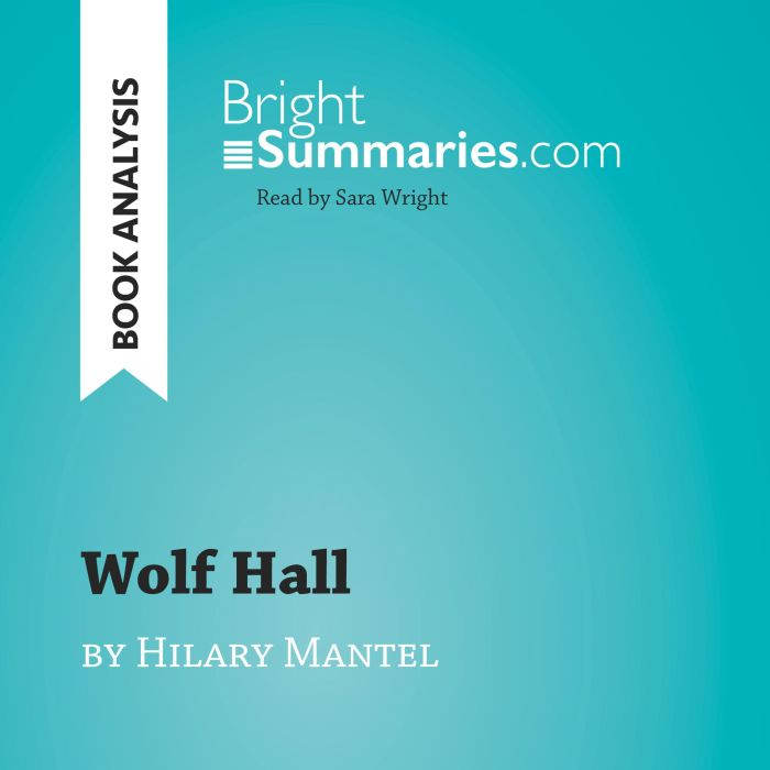 Wolf Hall by Hilary Mantel Book Anal..., Bright Summaries