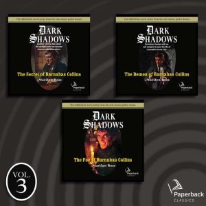 Dark Shadows Collection Volume 3, Marilyn Ross
