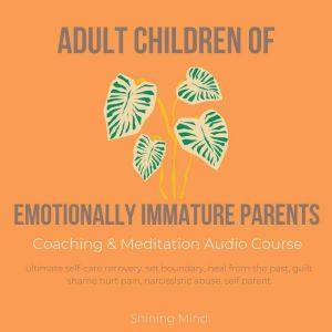 Adult Children of Emotionally Immature Parents Coaching & Meditation Audio Course: ultimate self-care recovery, set boundary,