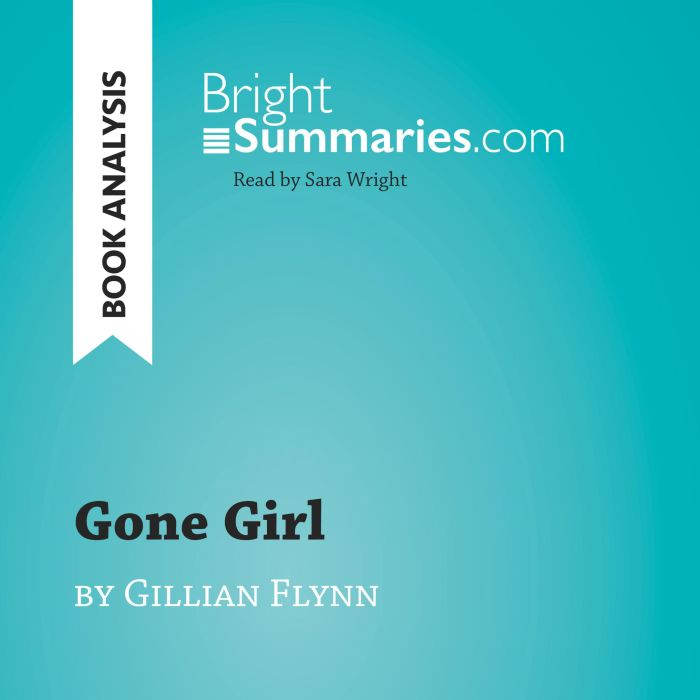 Gone Girl by Gillian Flynn Book Anal..., Bright Summaries