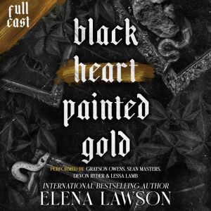 Black Heart Painted Gold, Elena Lawson