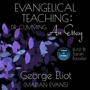 Evangelical Teaching, George Eliot