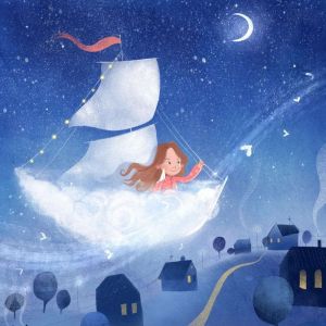 The dream of the Moon girl, Marina B